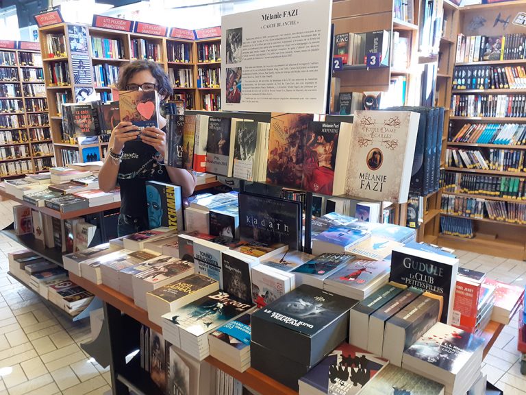 Une carte blanche chez Gibert Joseph Mélanie Fazi